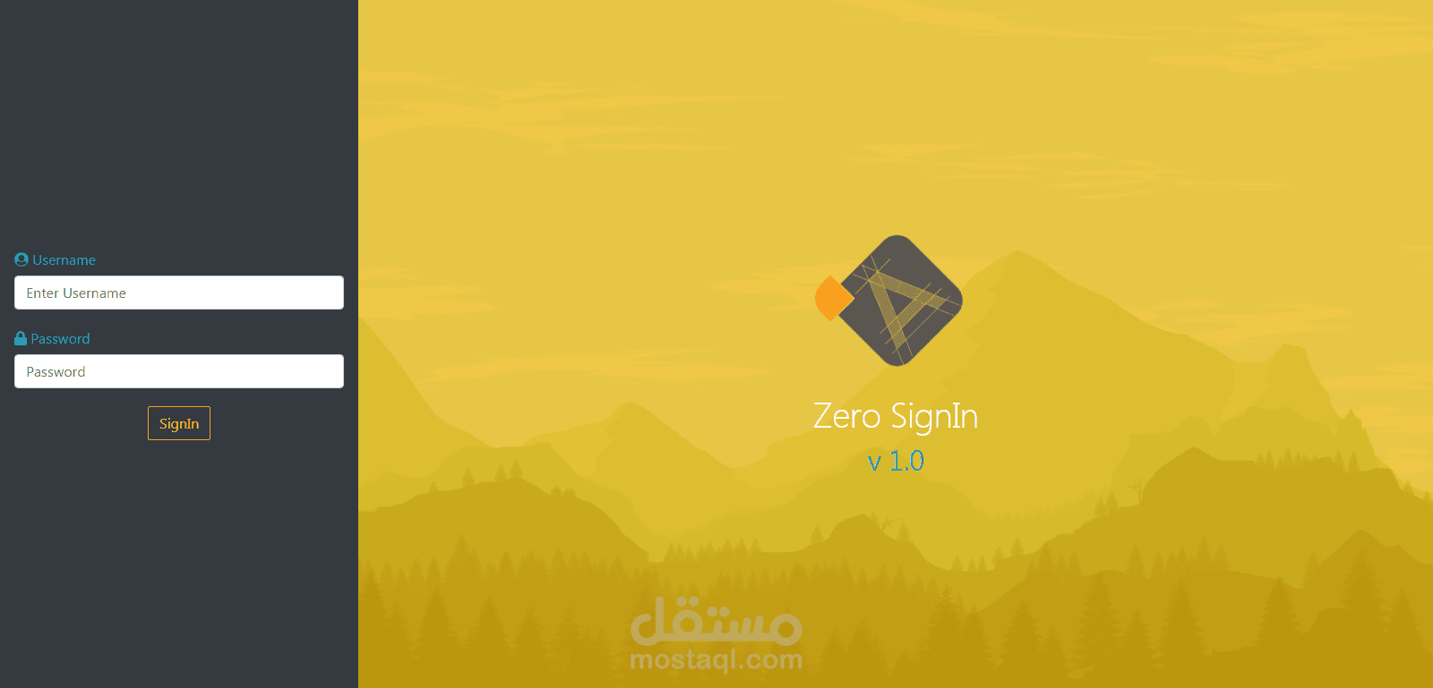 Zero_SignIn