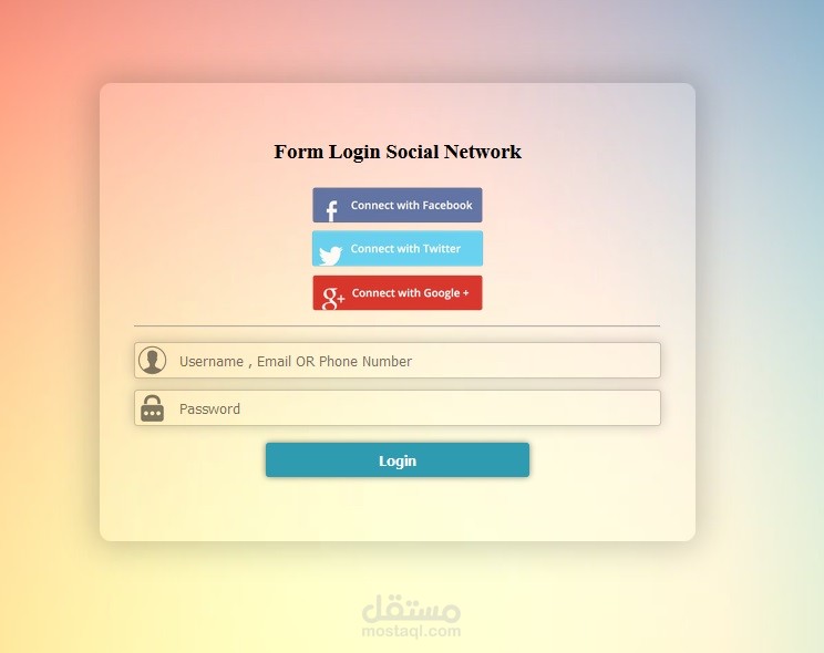 Connect with Social Media
