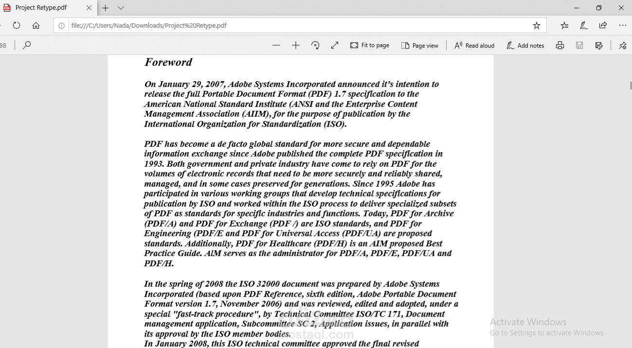 تنسيق ملف pdf على الword ثم تحويله مرة اخرى الى ملف pdf