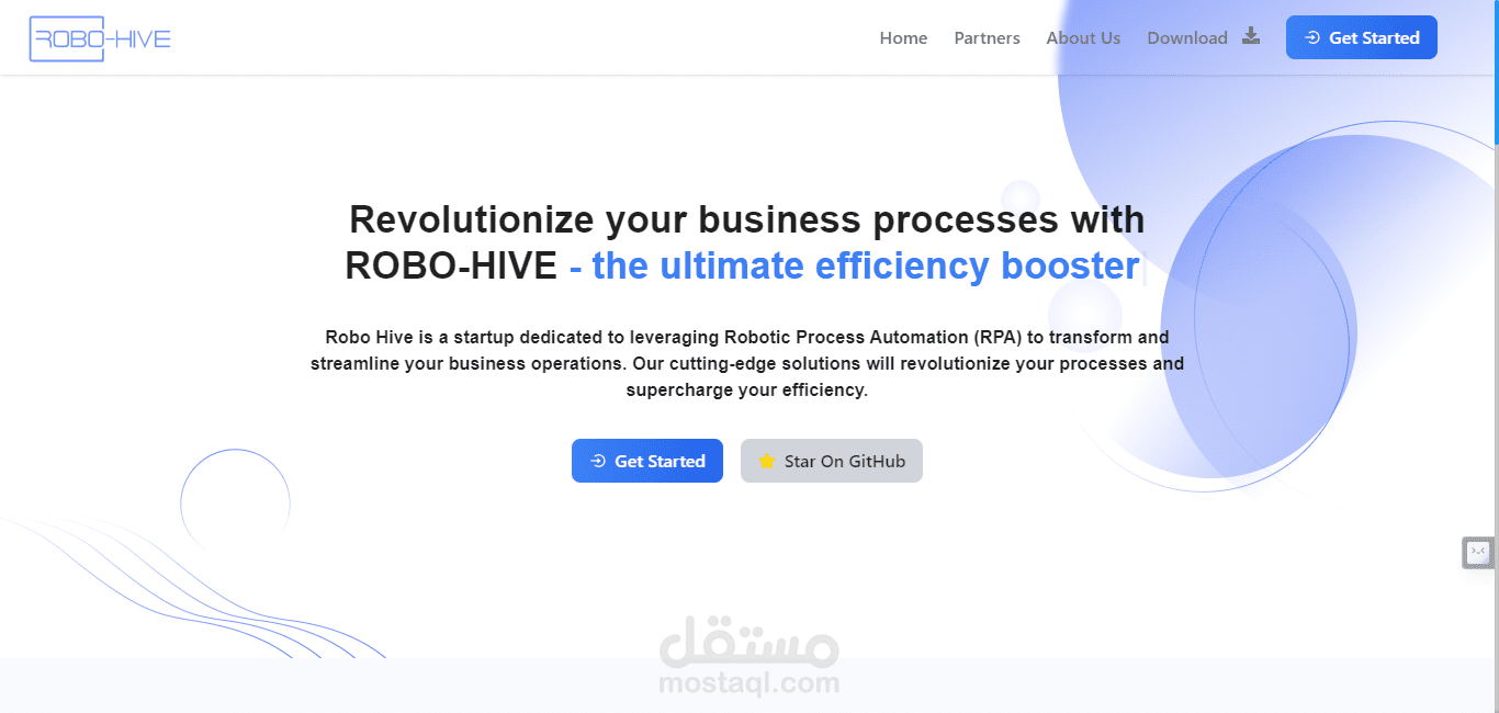 Robo-Hive Web app