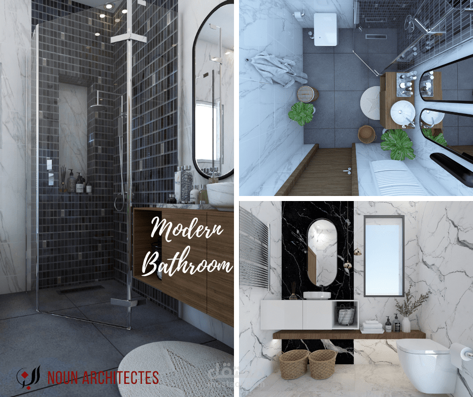 تصميم حمام Modern Bathroom