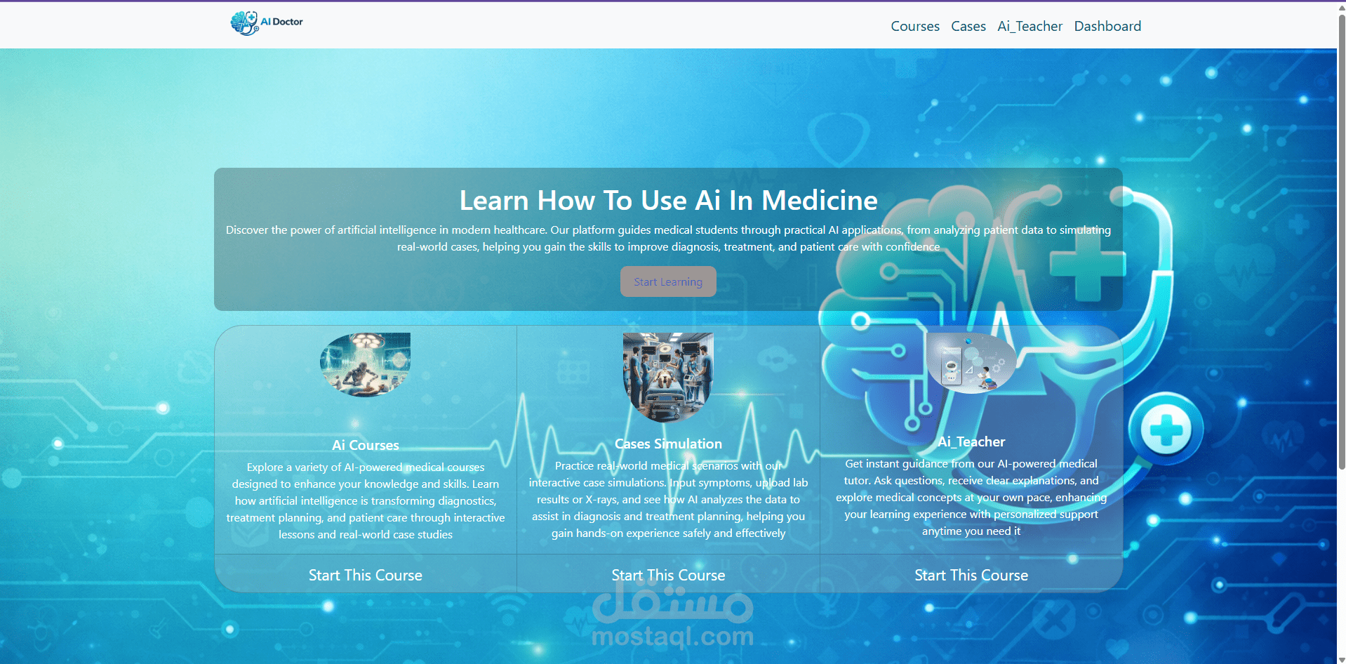 AI Doctor – Web App for Medical Students