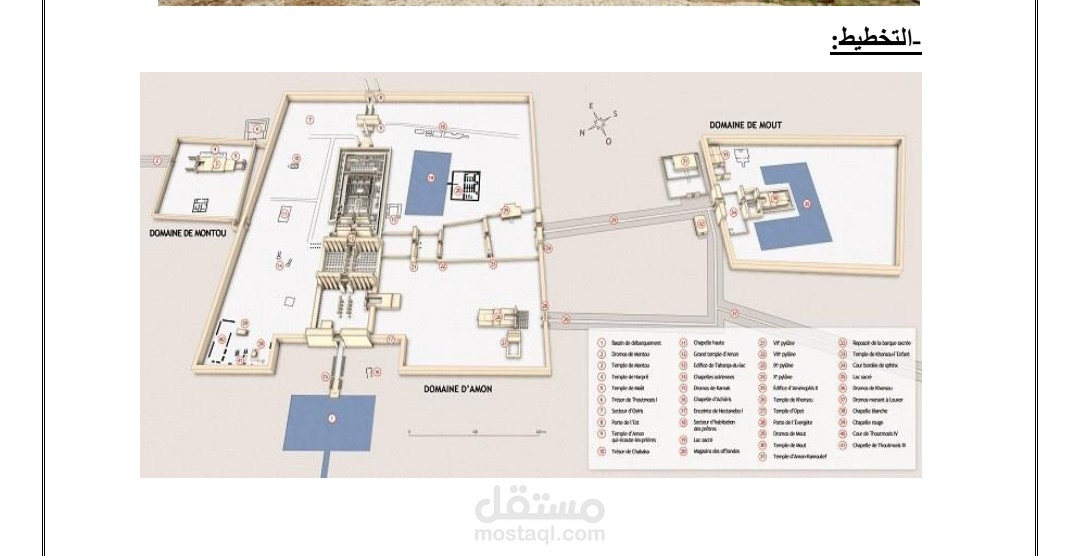 مقال عن معبد الكرنك