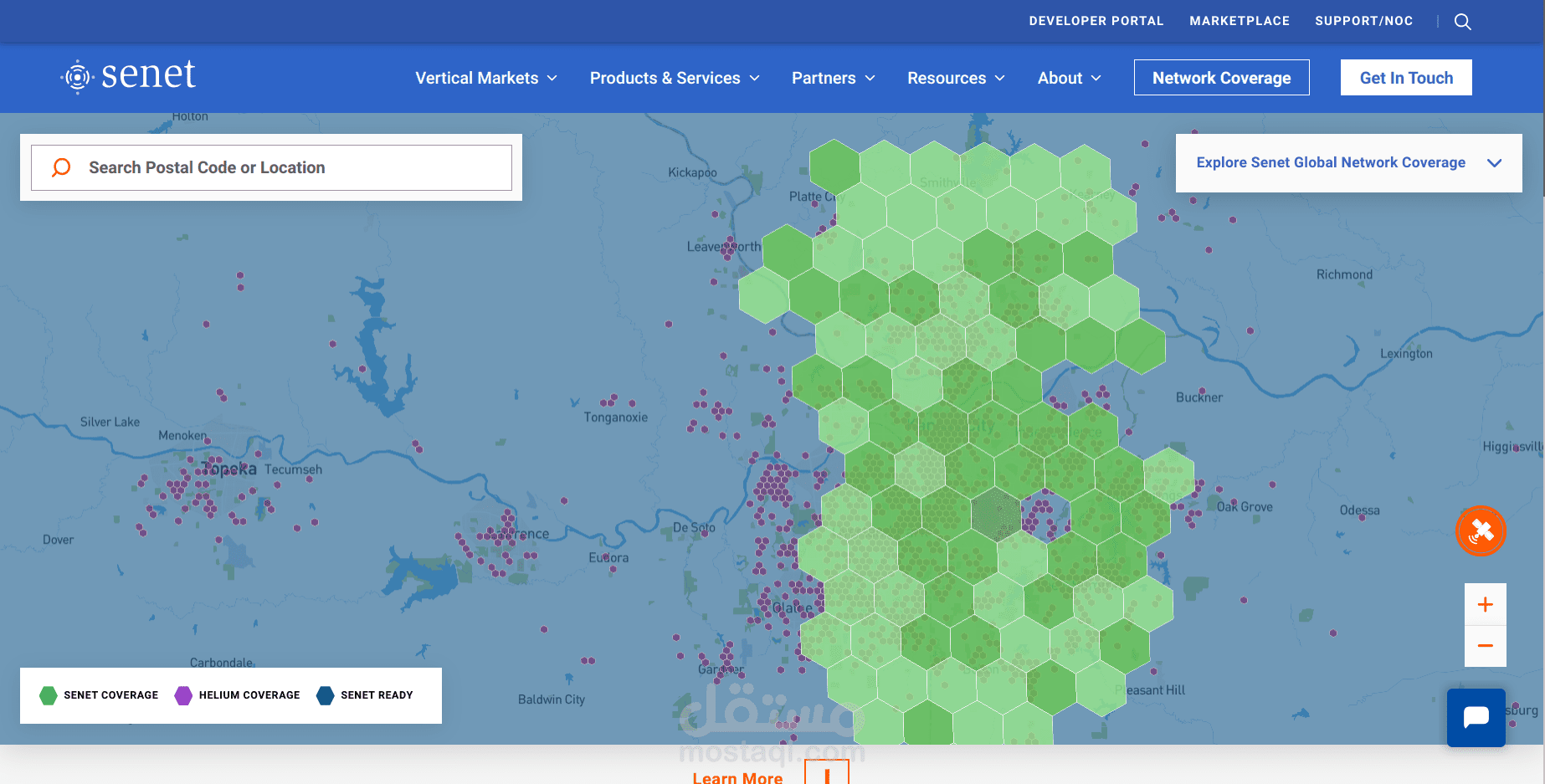 Senet Network Coverage
