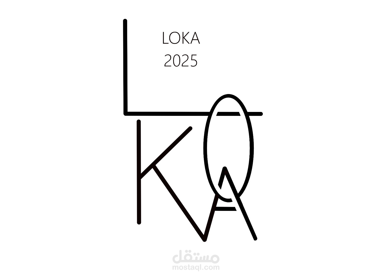 لوجو براند loka