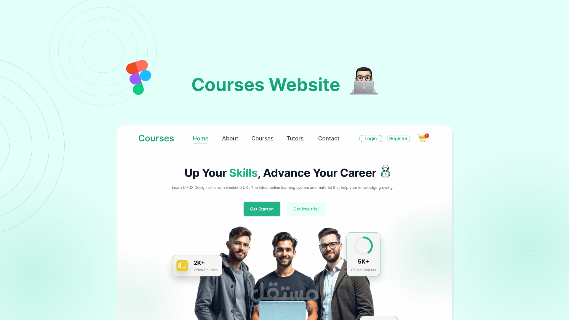 Courses Website