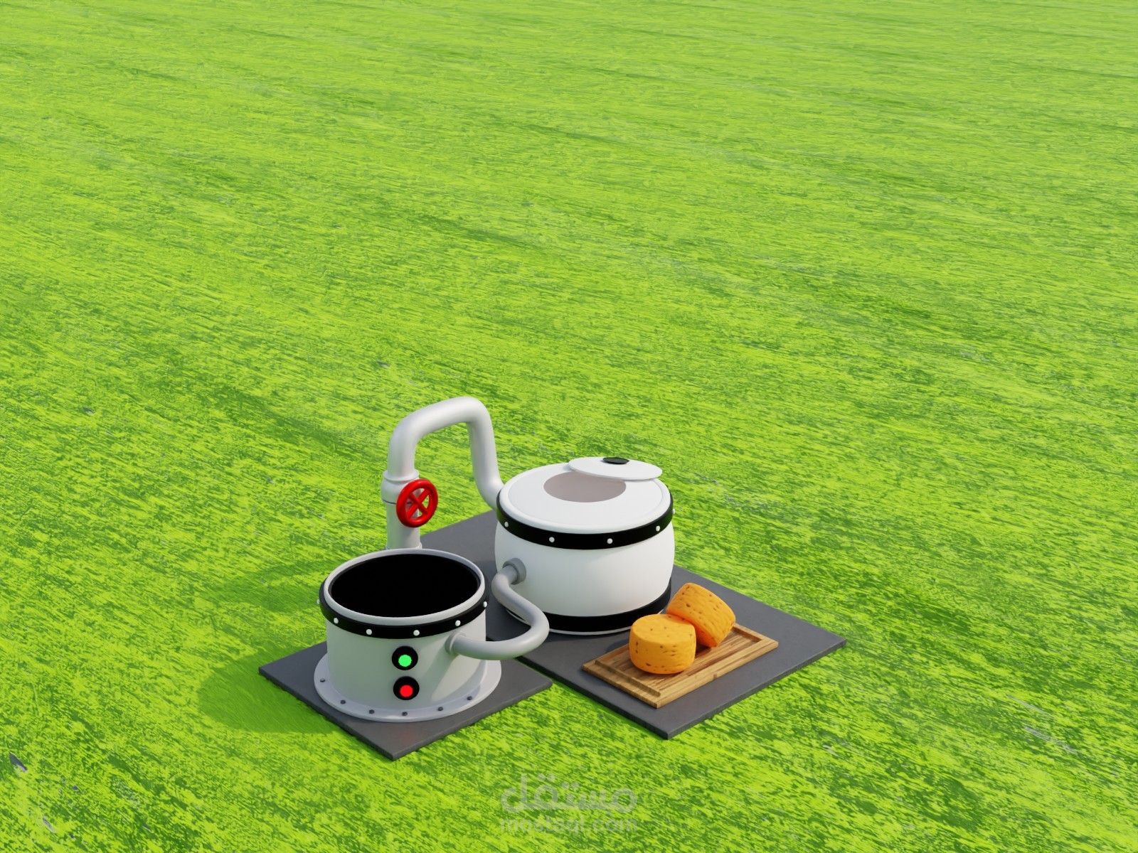 اعاده تصميم لآله من لعبه المزرعه السعيده