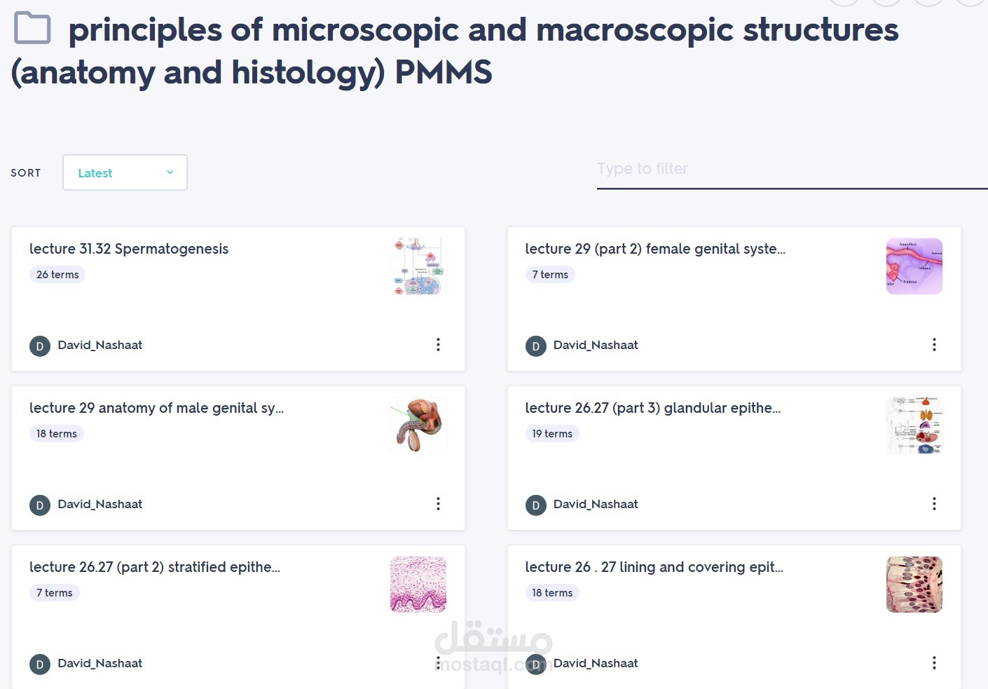 principles of microscopic and macroscopic structures (anatomy and histology)