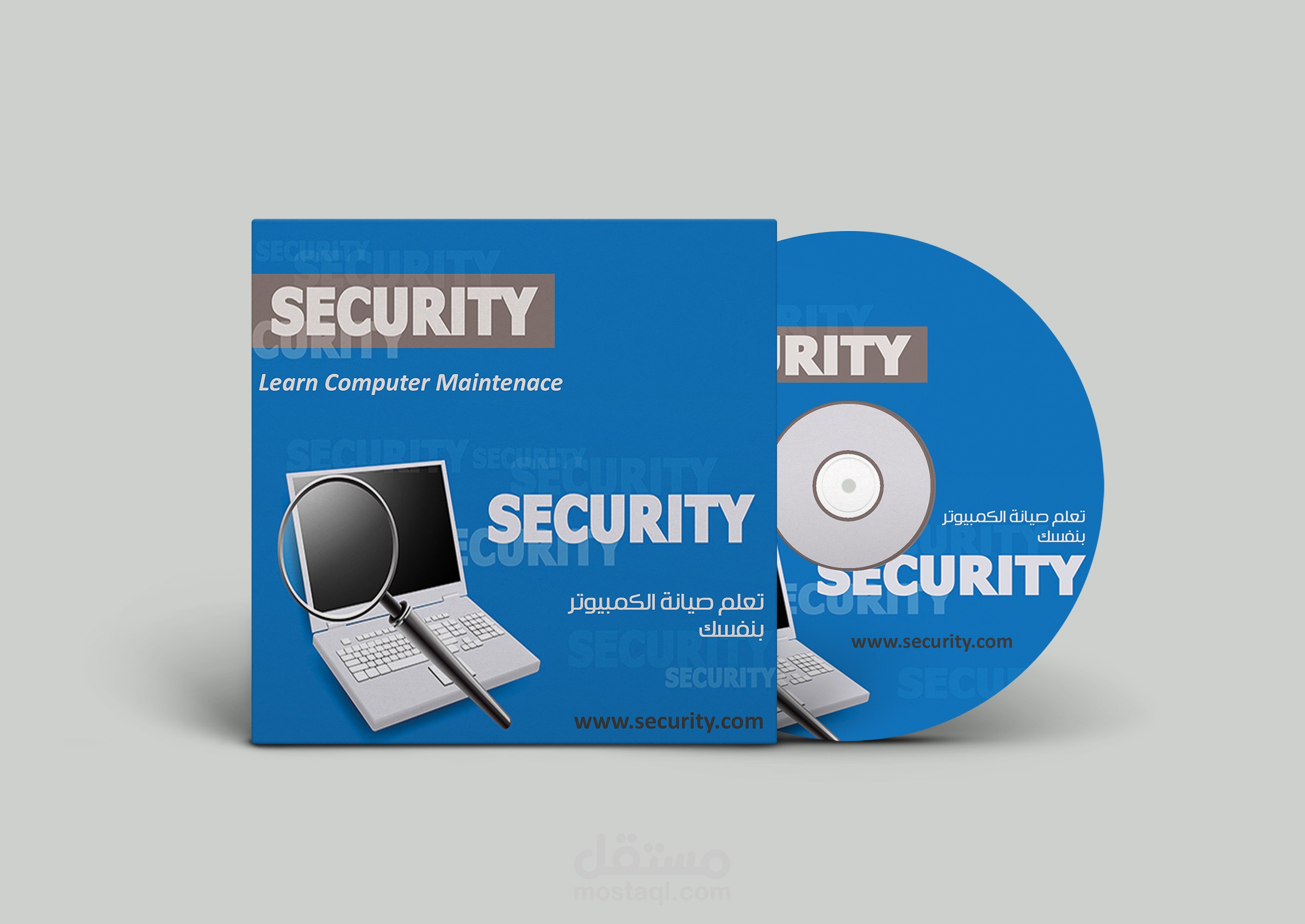 تصميم غلاف وكافر CD