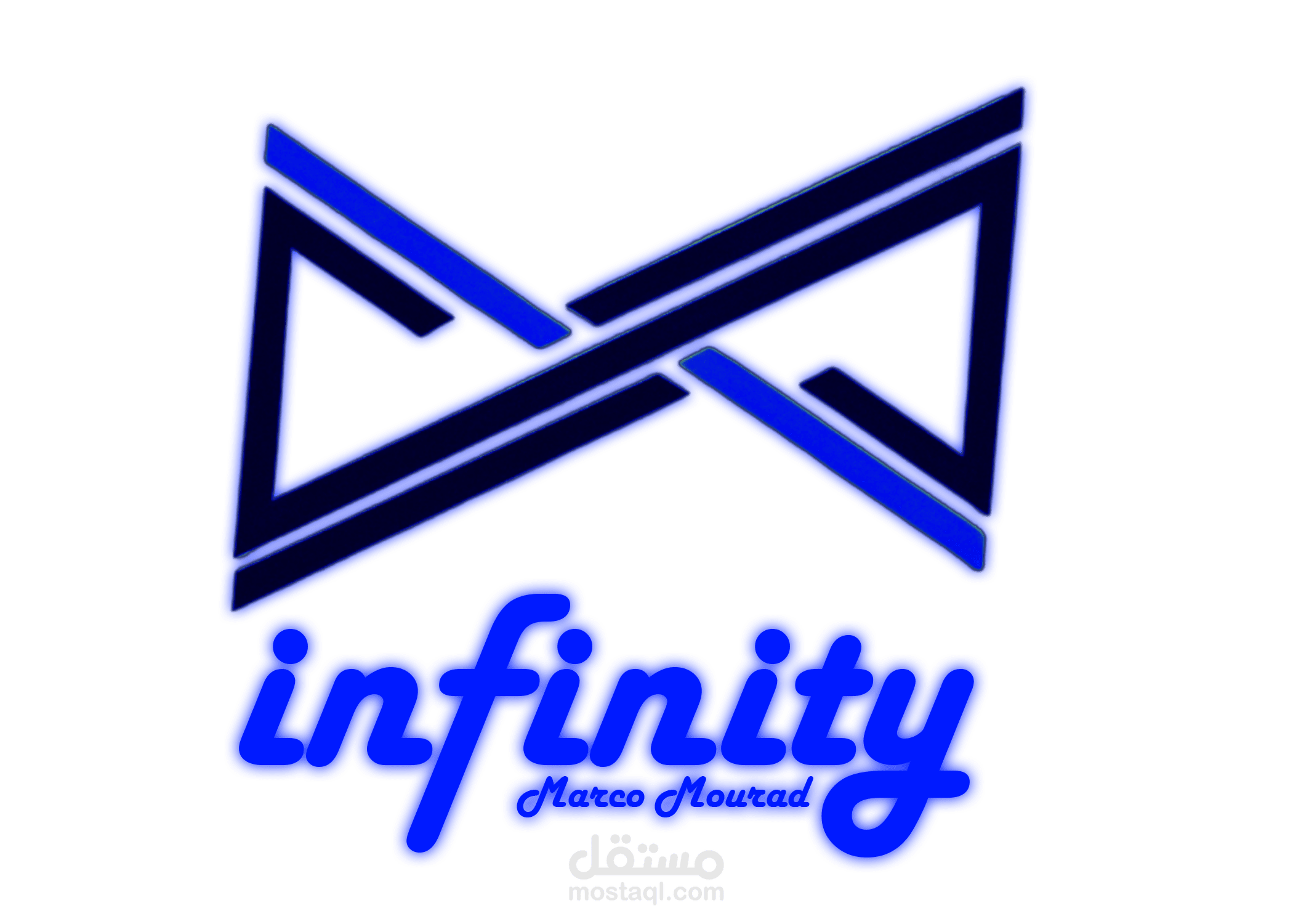 Logo for my graphic design company  ( infinity )