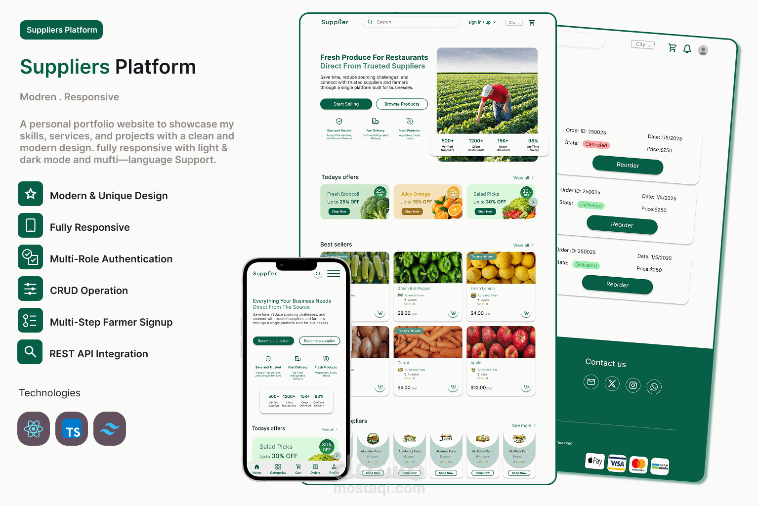 Suppliers Platform