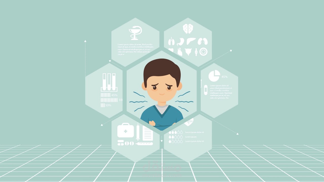 سلسلة موشن غرافيك طبية - حلقة ارتفاع الدم