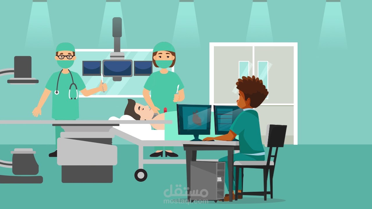 سلسلة موشن غرافيك طبية - حلقة الذبحة القلبية