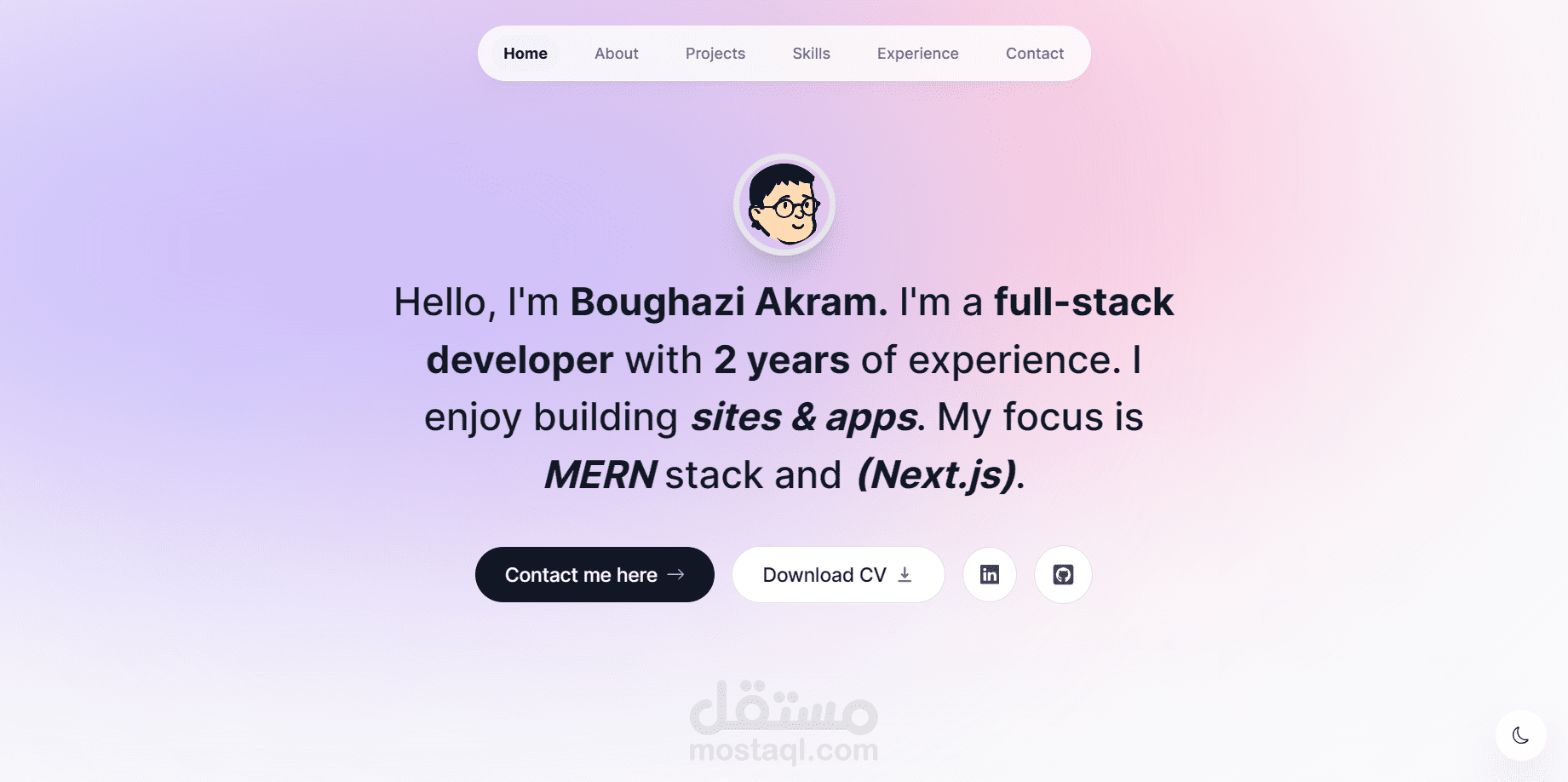 My Portfolio website