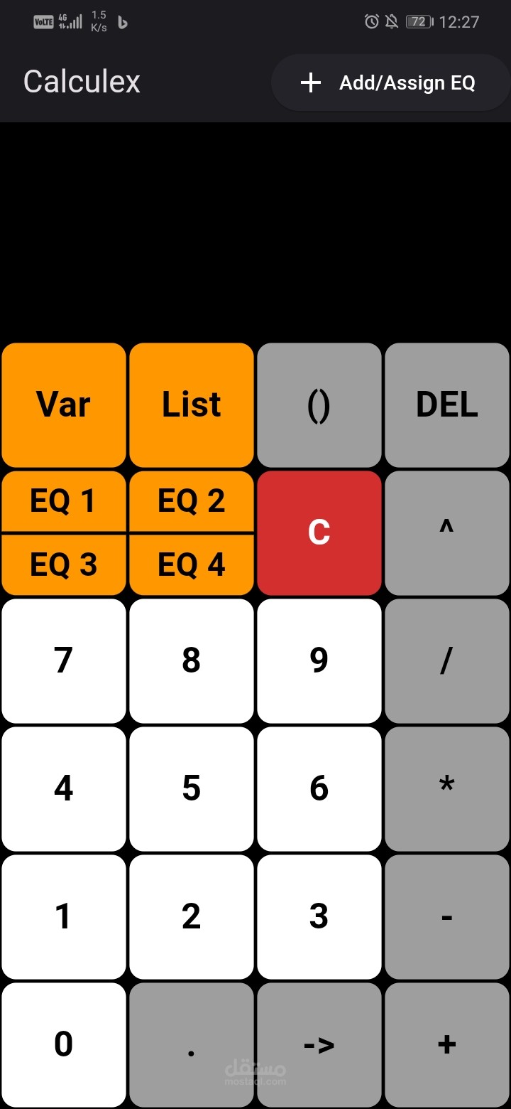 Flutter Advanced Calculator