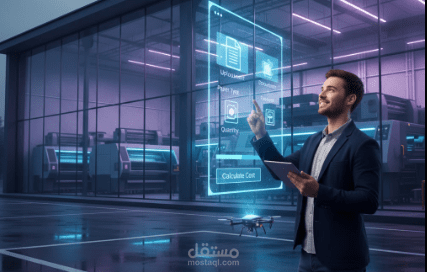 نظام إدارة طلبات الطباعة عبر الويب باستخدام Django