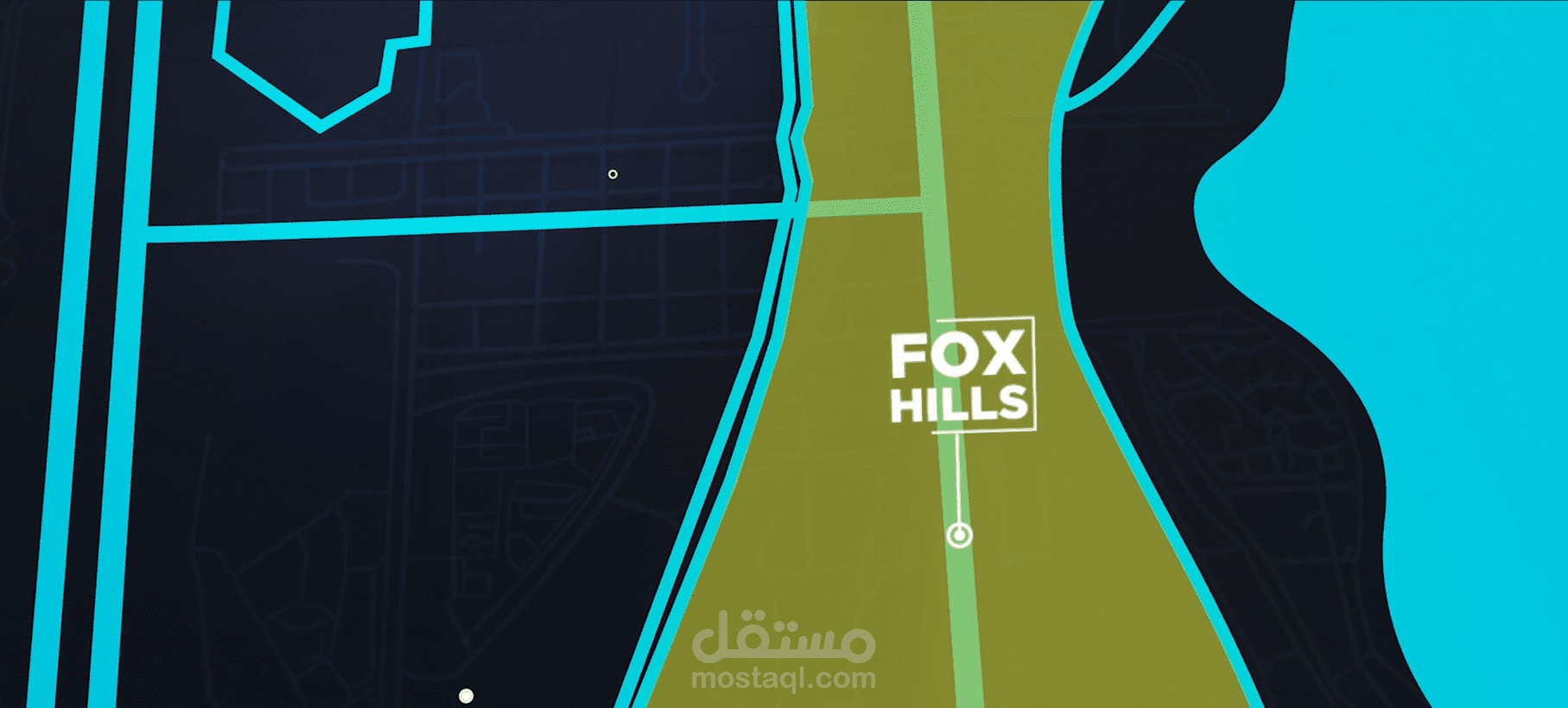 خريطة توضيحية من نوع explainer motion لصالح lusail city