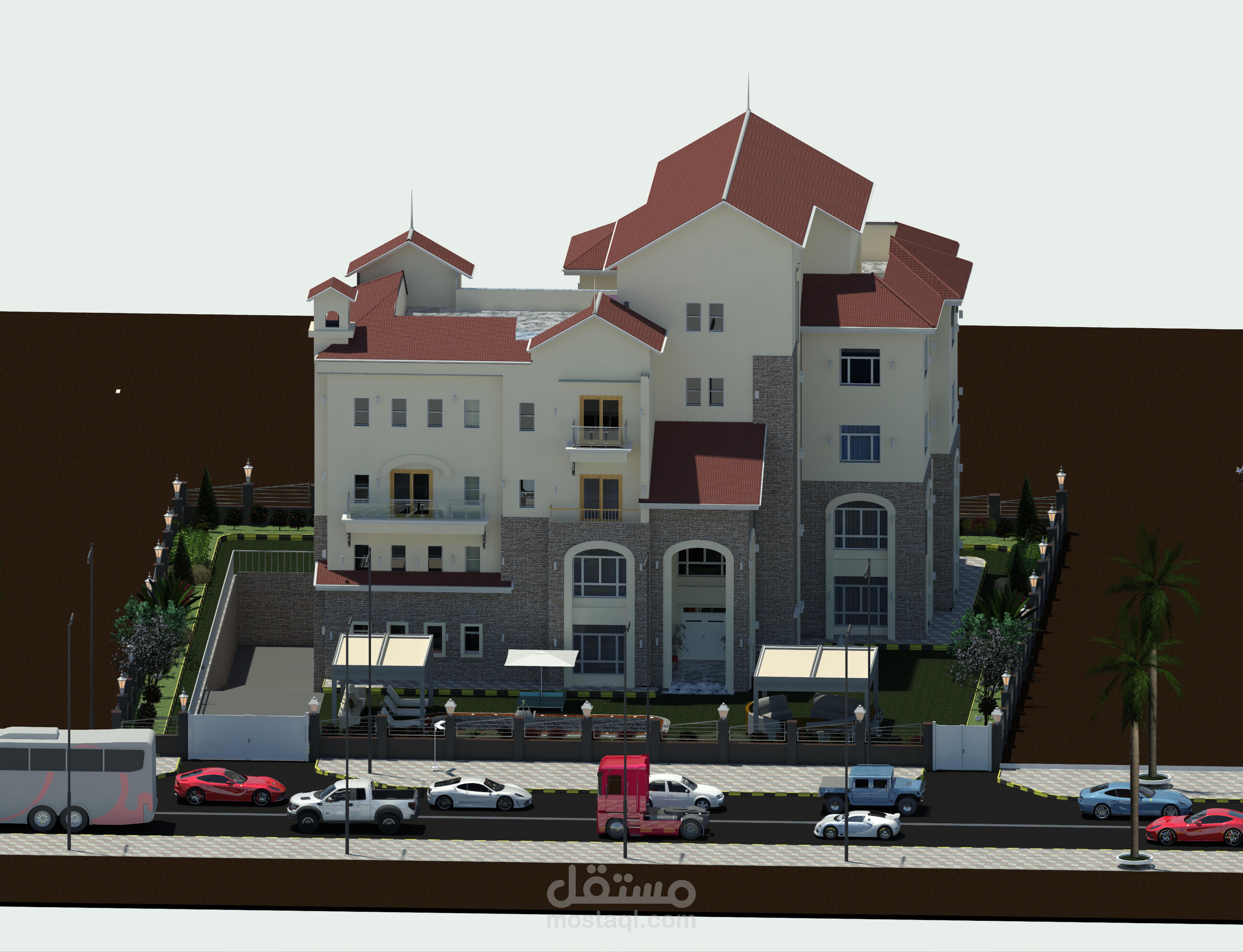 نموذج الريفيت المعماري