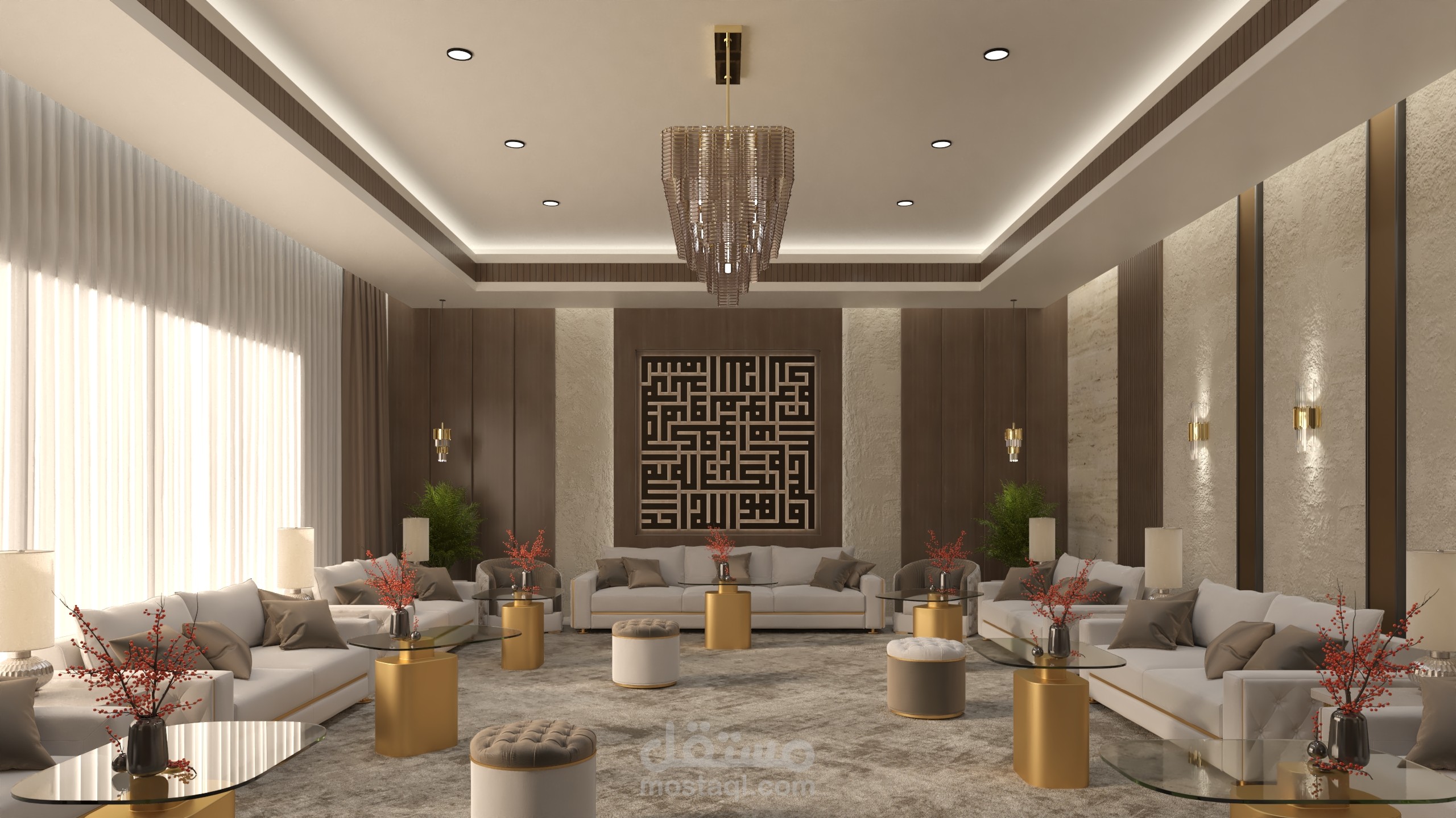 تصميم لمجلس فخم