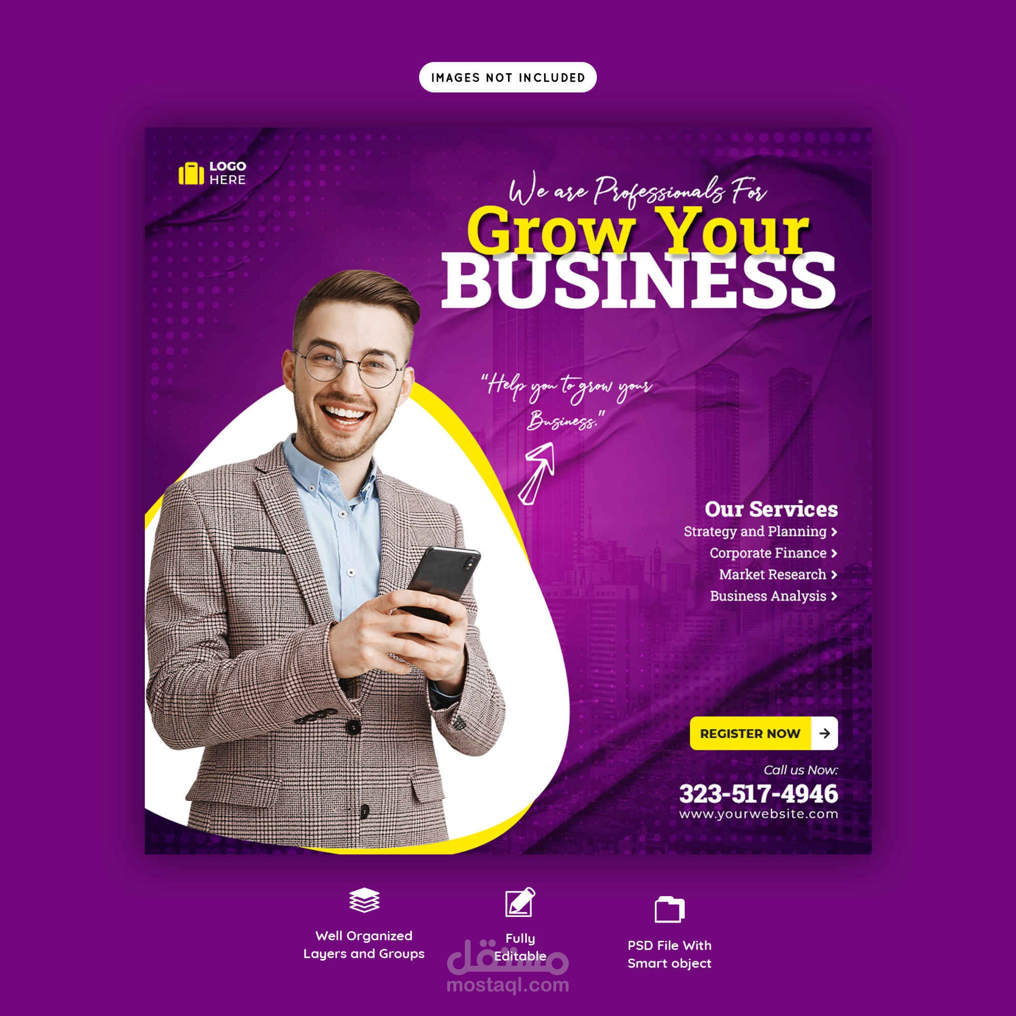 Business Social Media Banner Animation