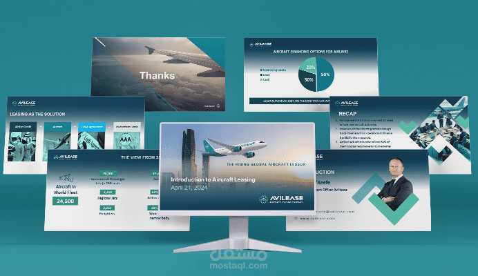 تصميم عرض بوربوينت إحترافي