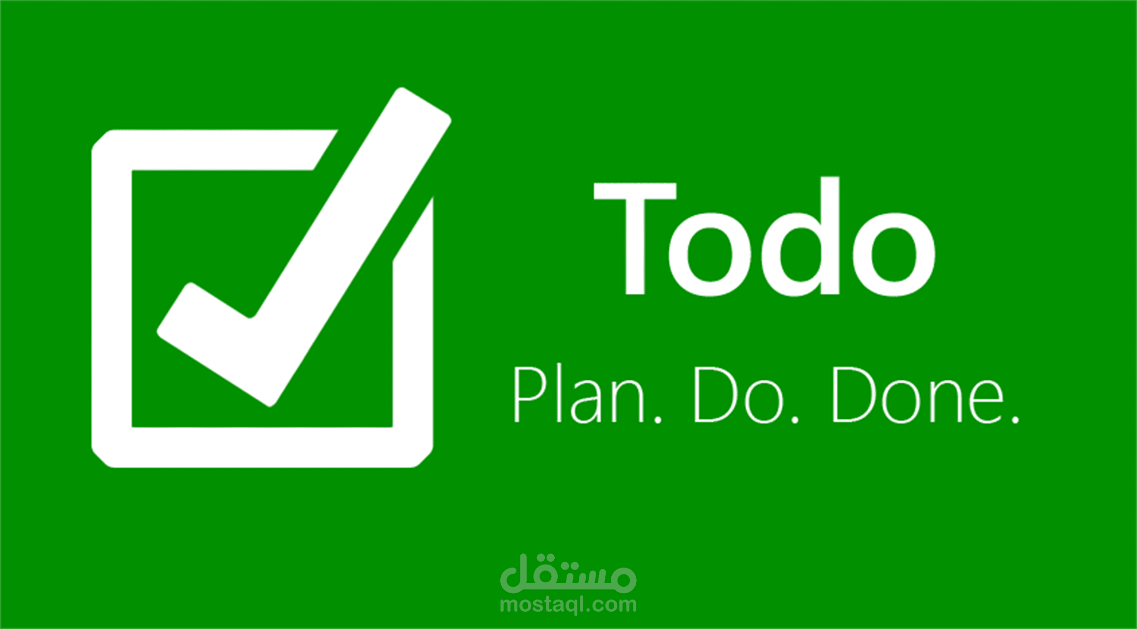 تطبيق Todo باستخدام CLI