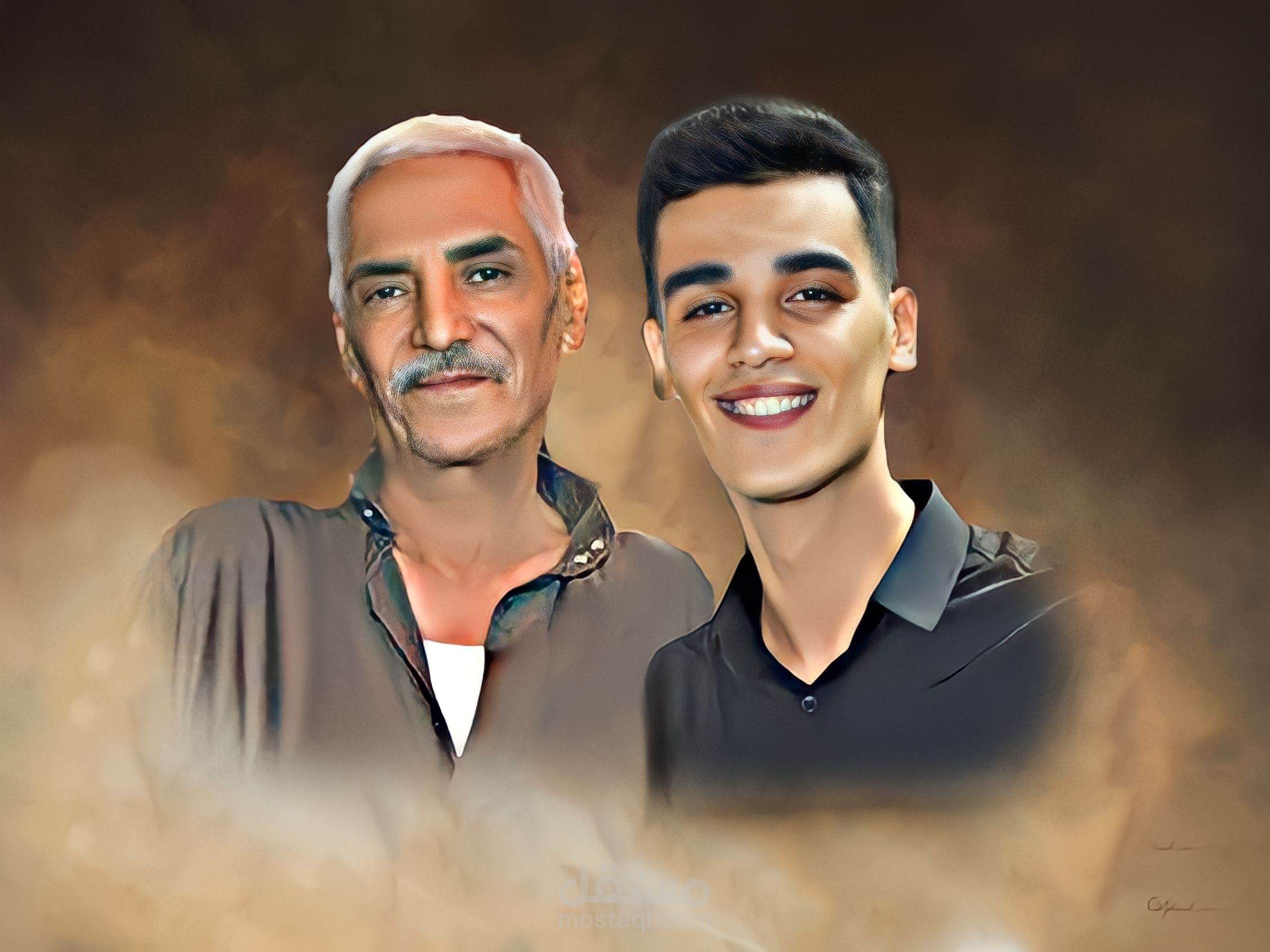 عمل بورتريه ديجيتال