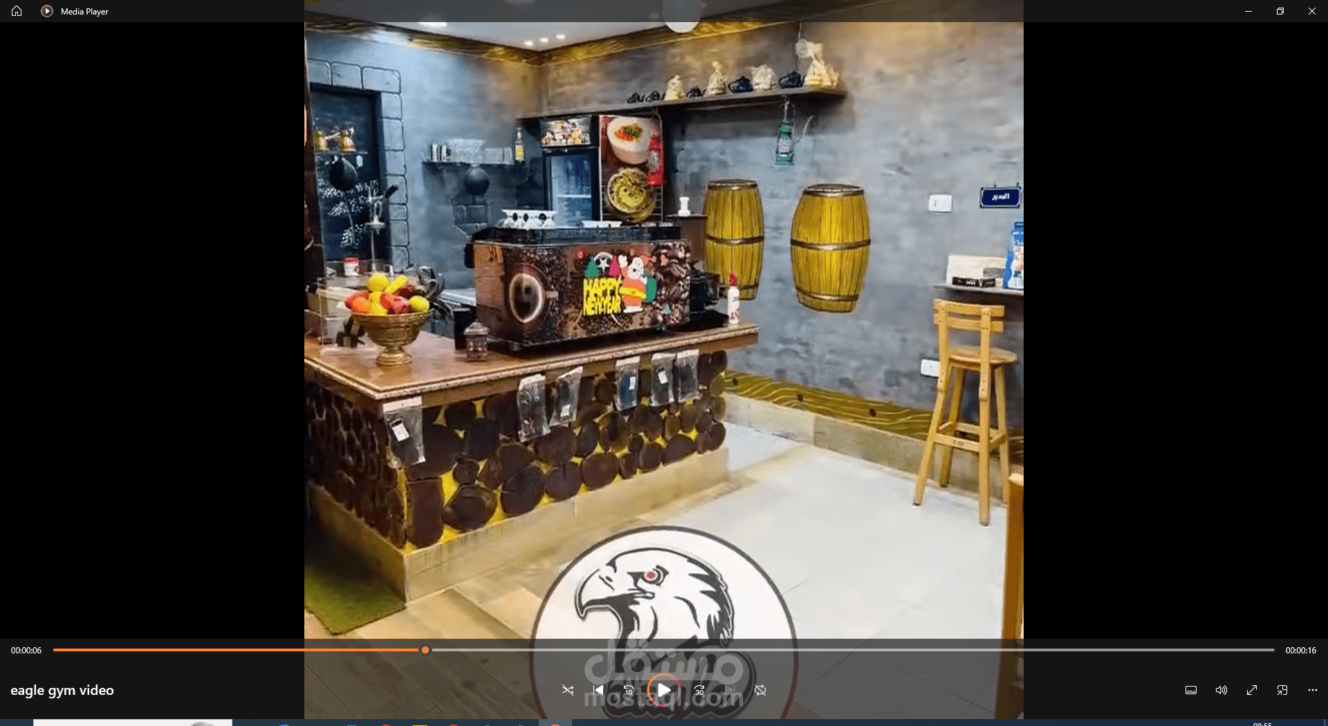 eagle gym sample video with voice over