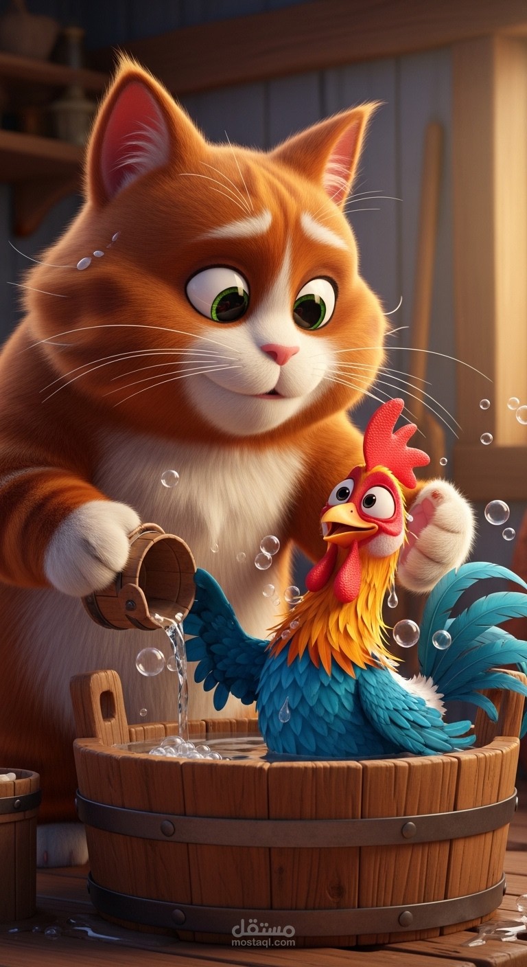 تصميم فيديو كرتون للتيك توك