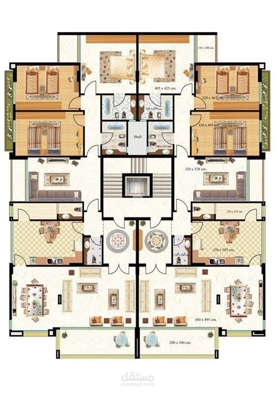 تصميم عماره سكنيه