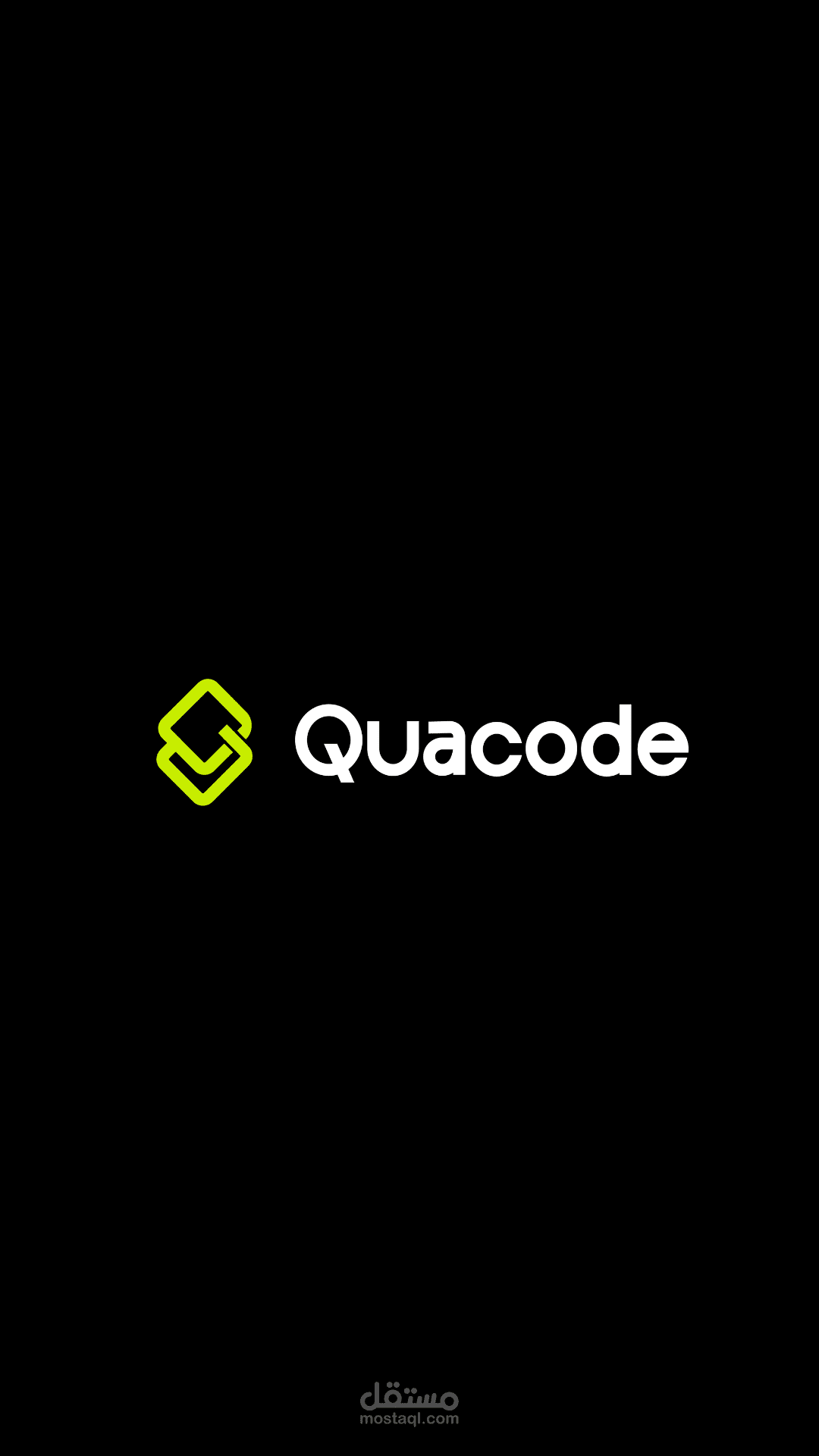 ويبسايت لشركة برمجة ( Quacode )