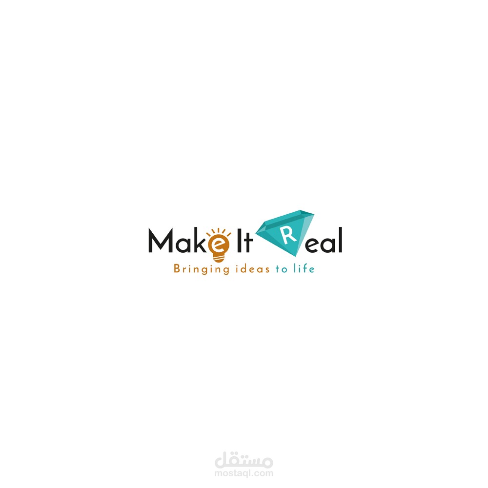 لوجو شركه تصنيع مجوهرات الطلب أجنبيه : Make It Real