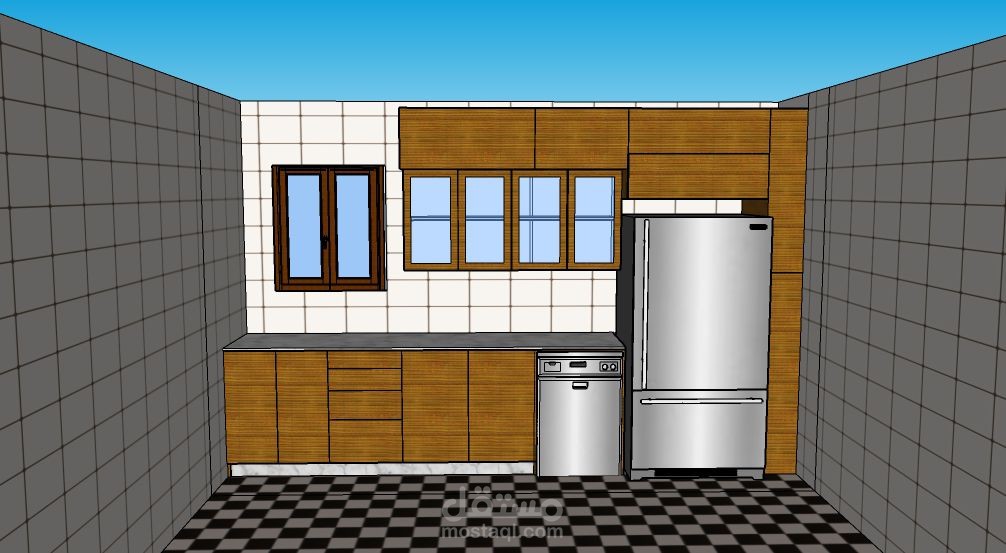 تصميم مطبخ فرومايكا