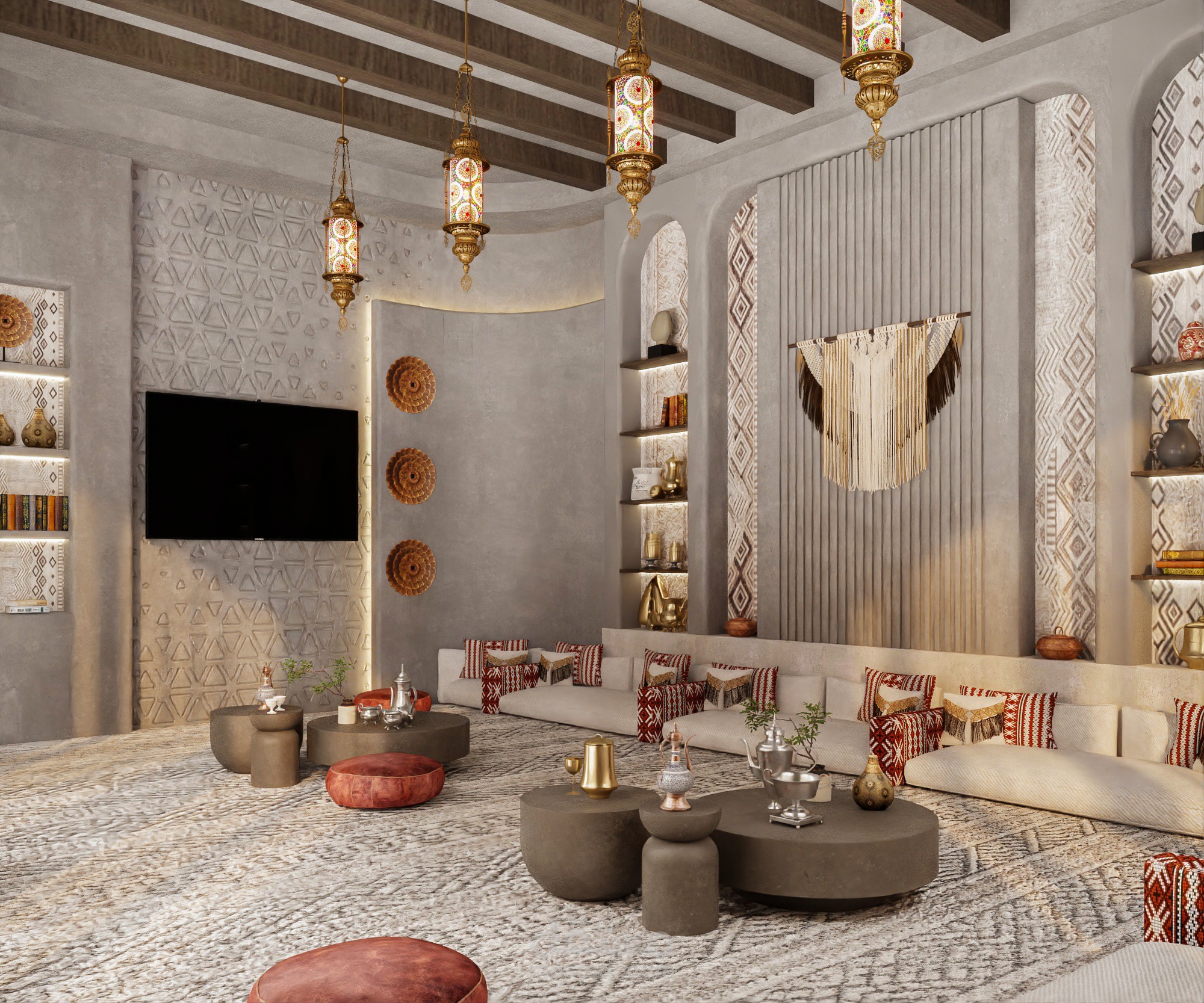 جلسة عربية في السعودية