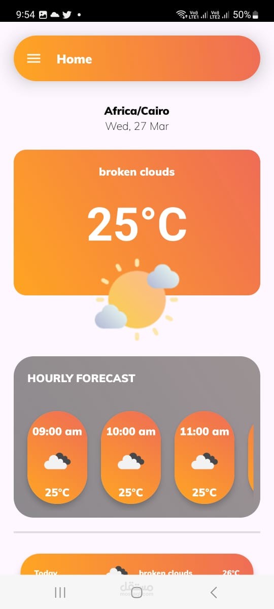 Weather-Forecast Application