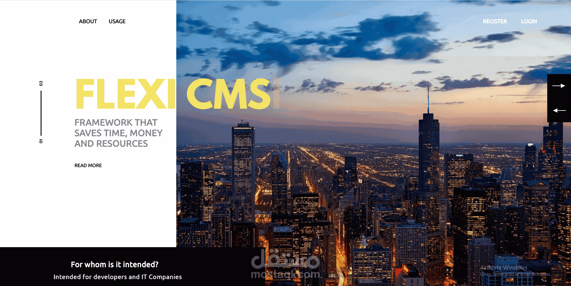 HMVC FlexiCMS