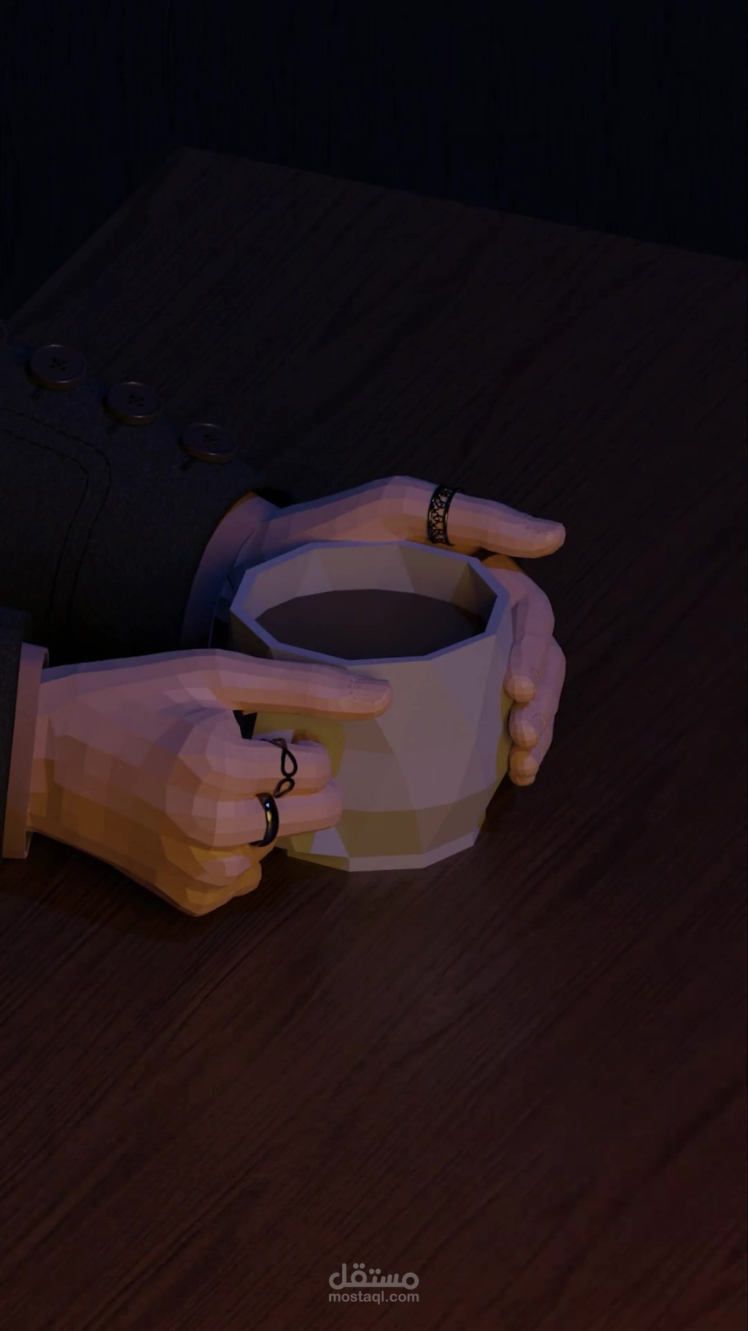 low poly 3d animations