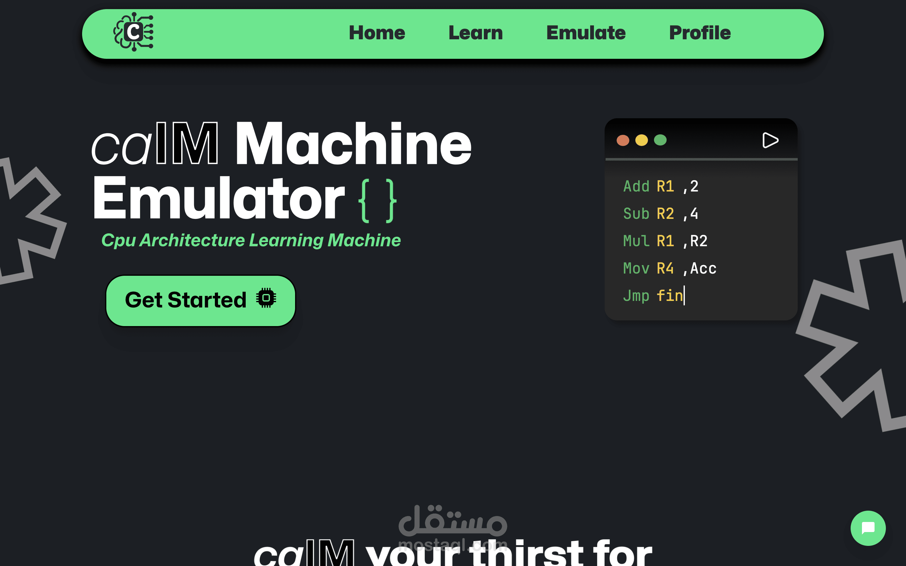 cpu architecture learning machine