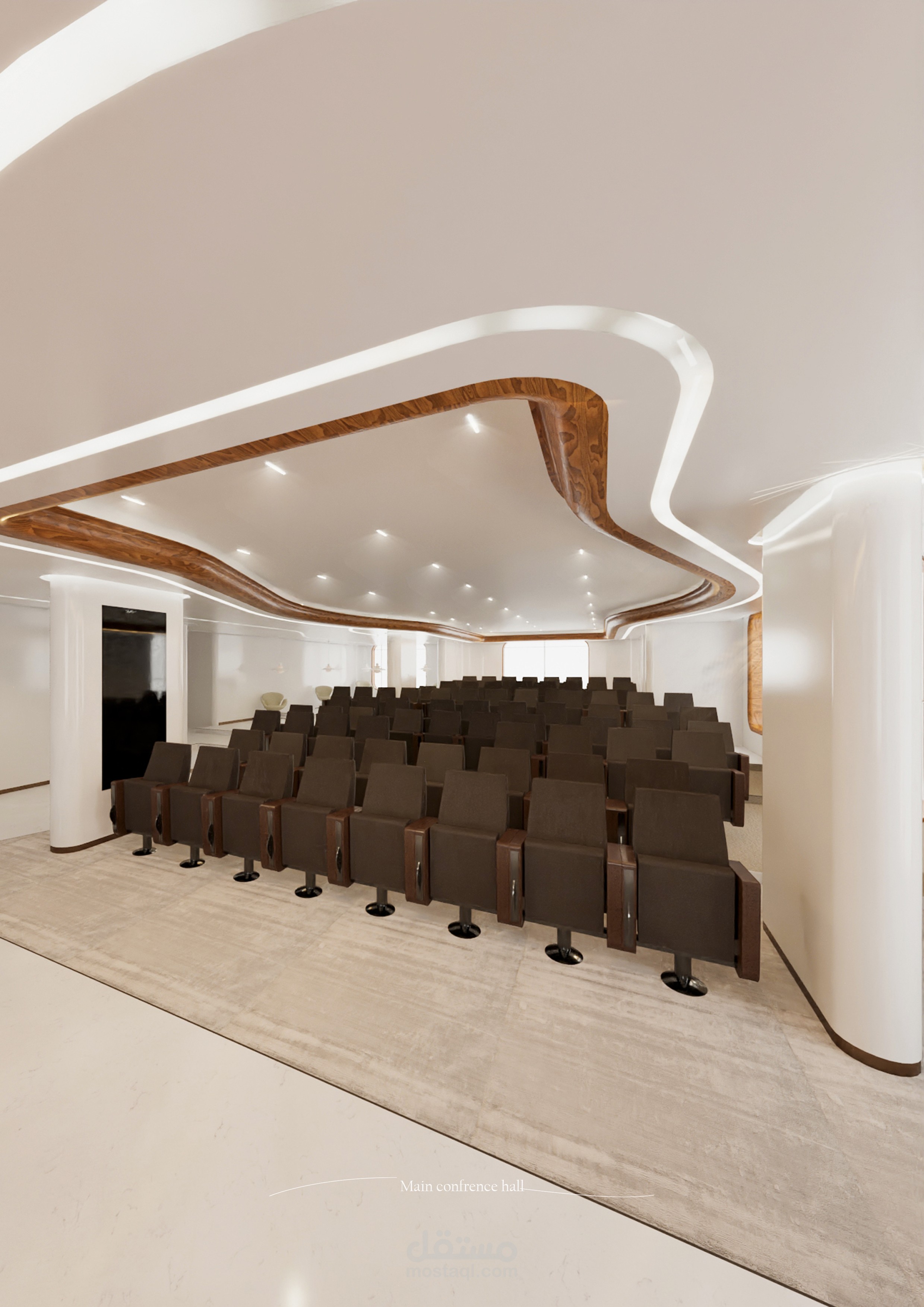 تصميم داخلي - تطوير و ترميم - قاعة اجتماعات