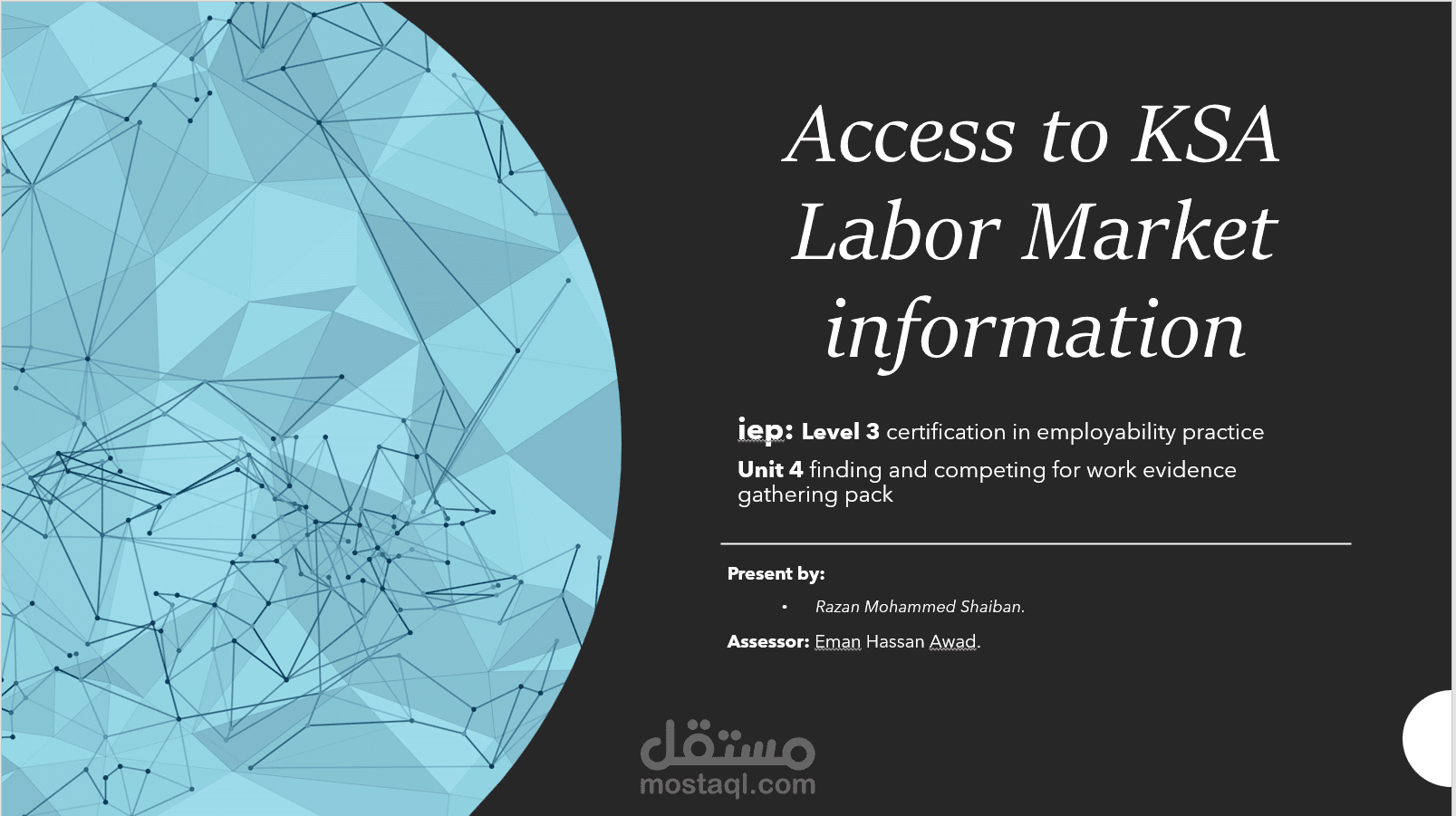 Access to KSA labor Market Information