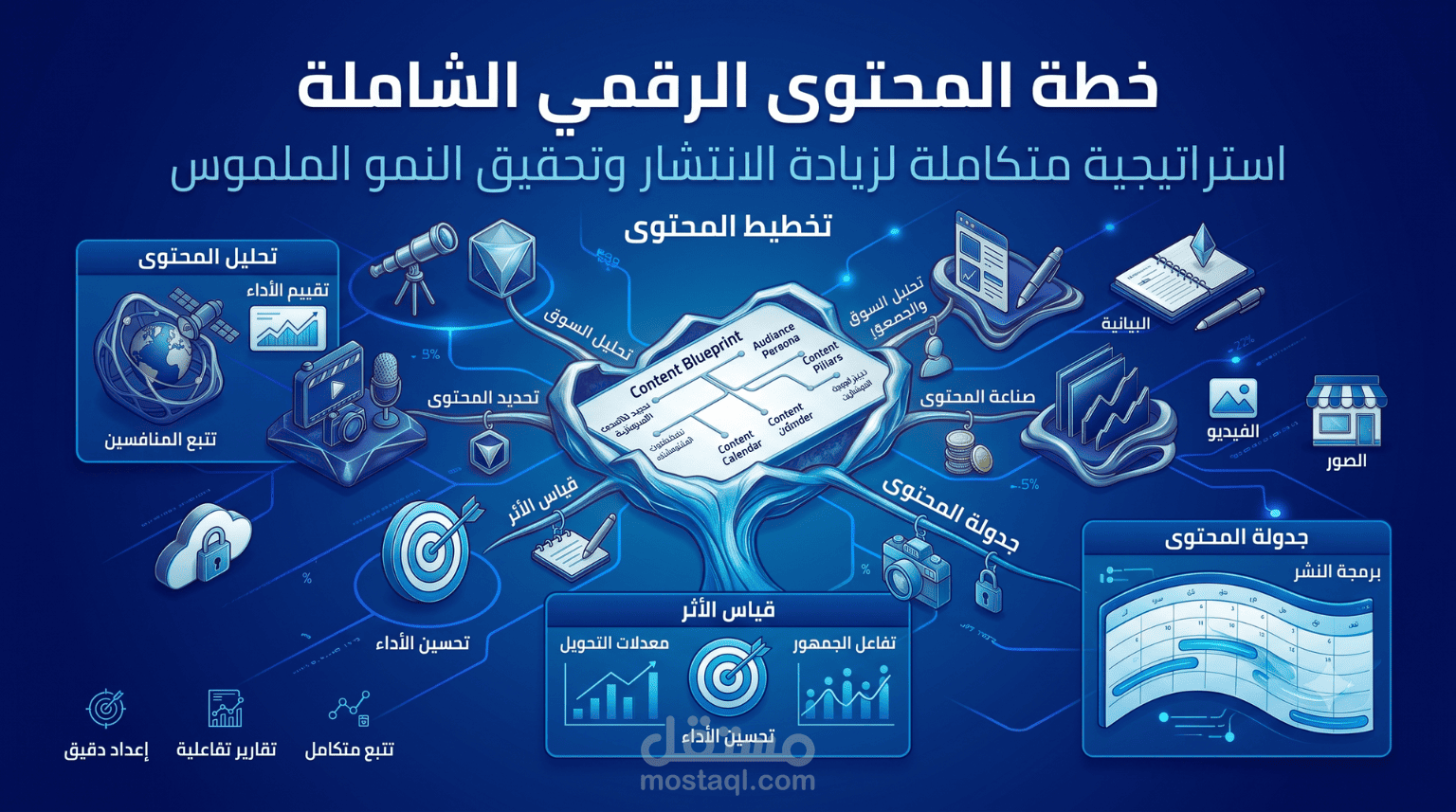 خطة محتوى واستراتيجية تسويق رقمي متكاملة لمتجر تجارة إلكترونية بالسوق السعودي