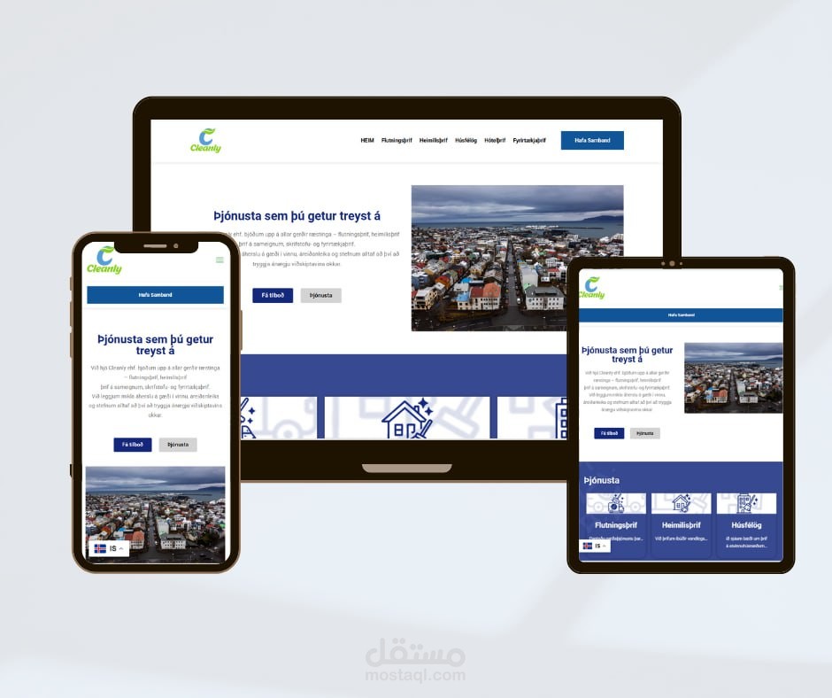 تصميم وتطوير منصة حجوزات احترافية موجهة للسوق الآيسلندي | Booking Platform