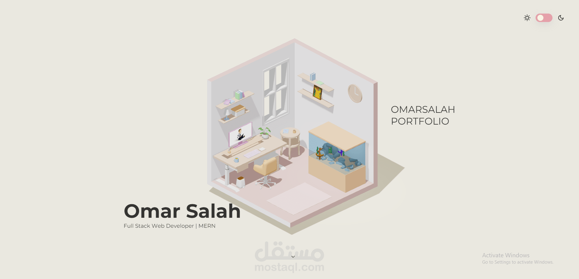 البورتفوليو خاصتى (My Portoflio)