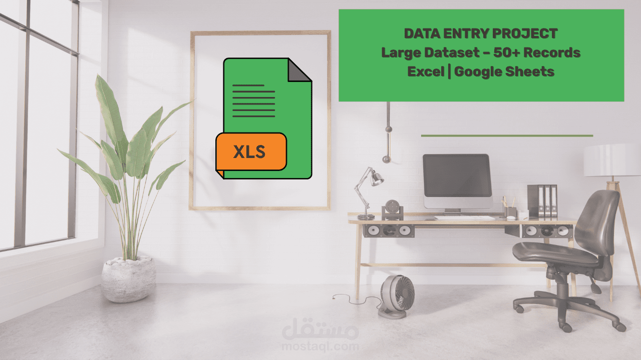 ? Large Data Entry & Organization (50+ Records)