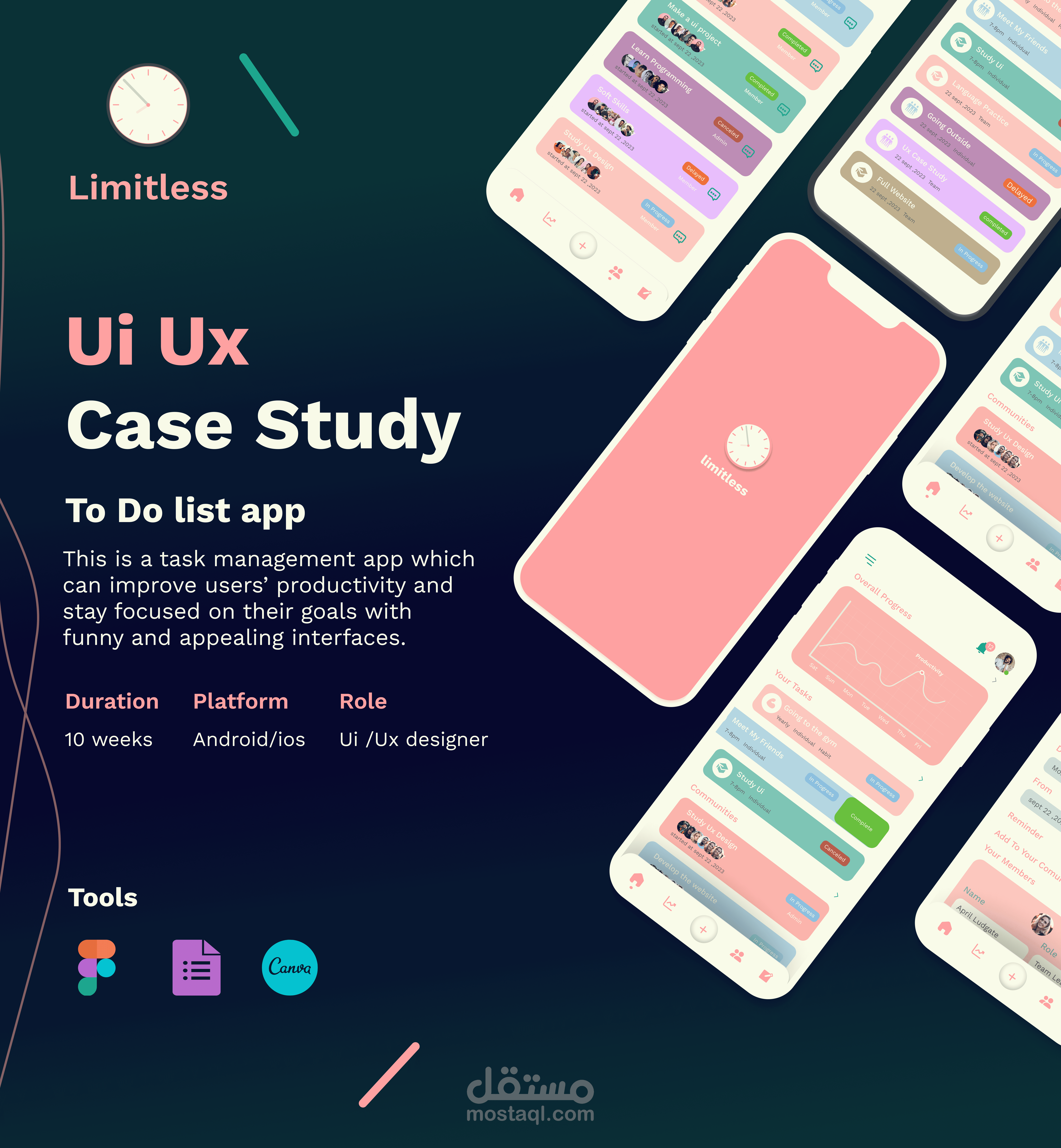 A  to do list app design