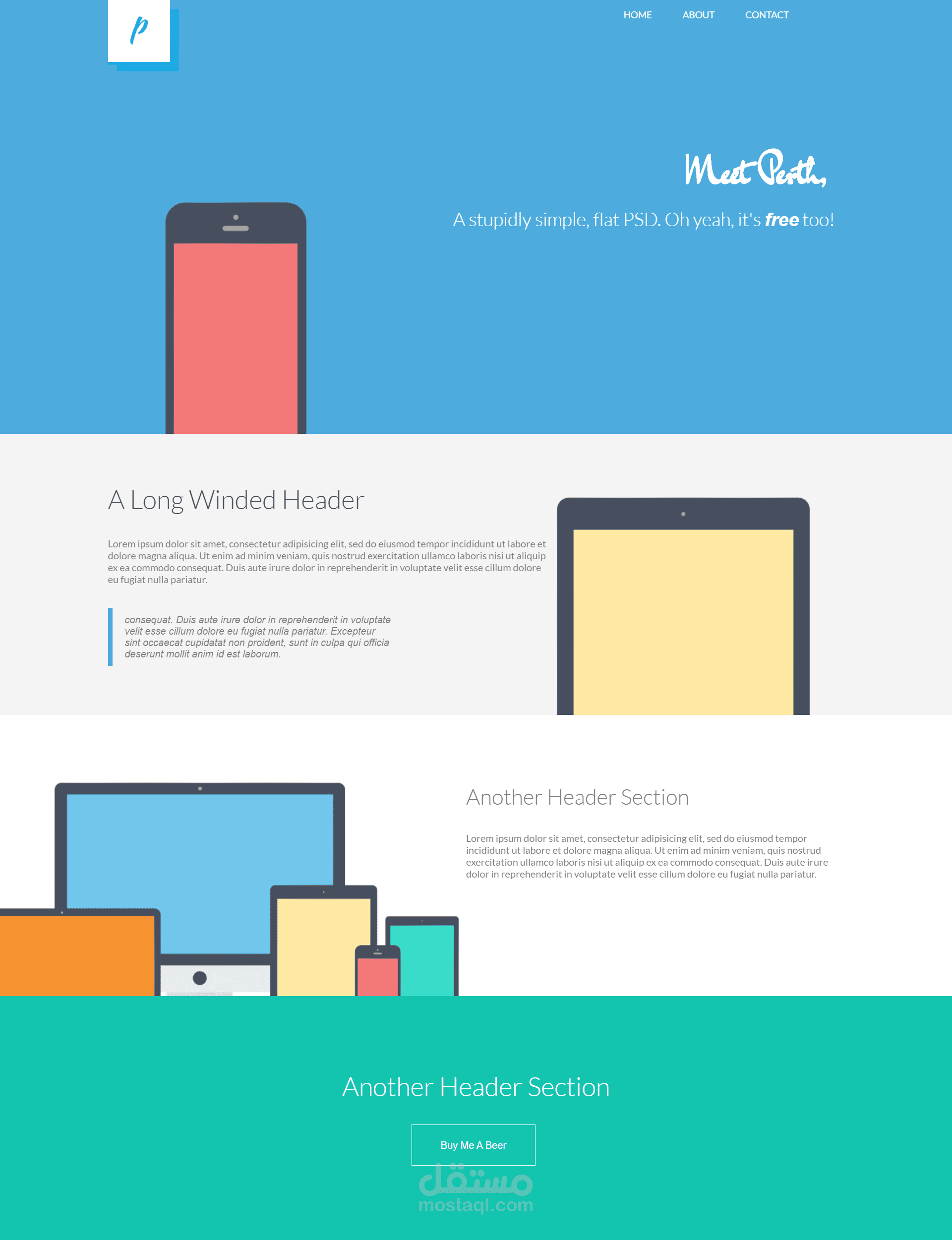 Landing Page | Css & Html