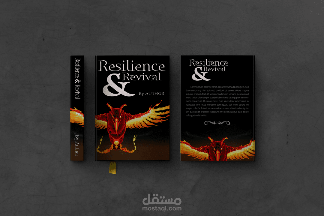 Cover an Back cover - Book : Resilience & Revival