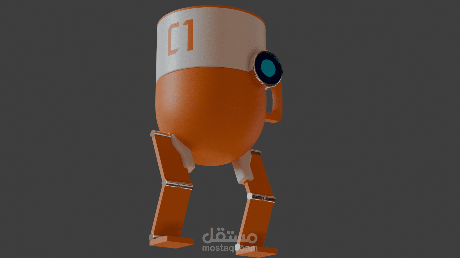 robot cup modeling