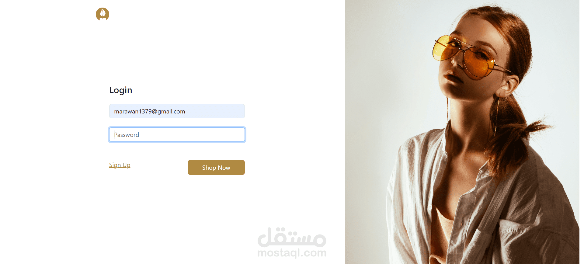 Candella E-commerce using pure javascript