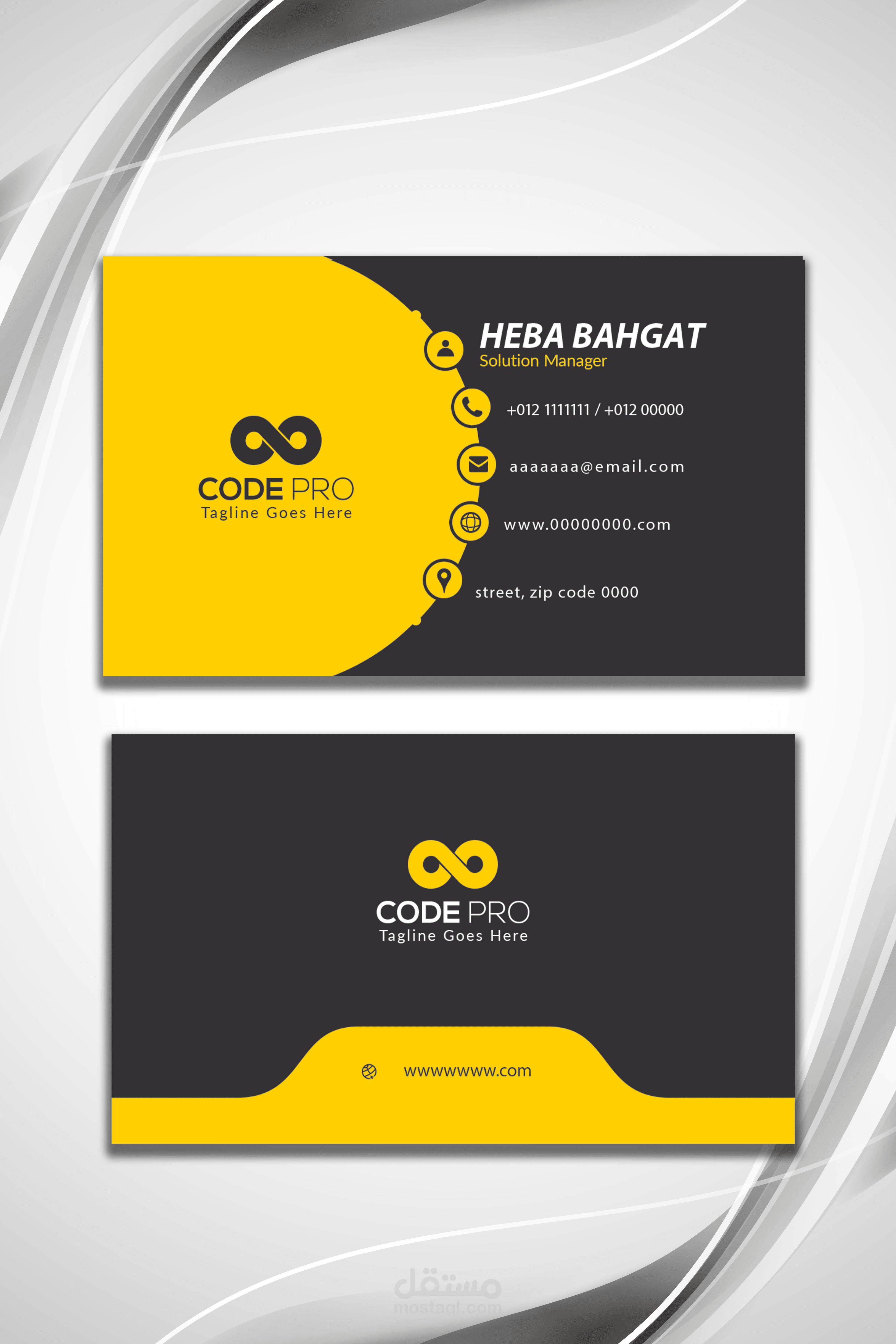 business card